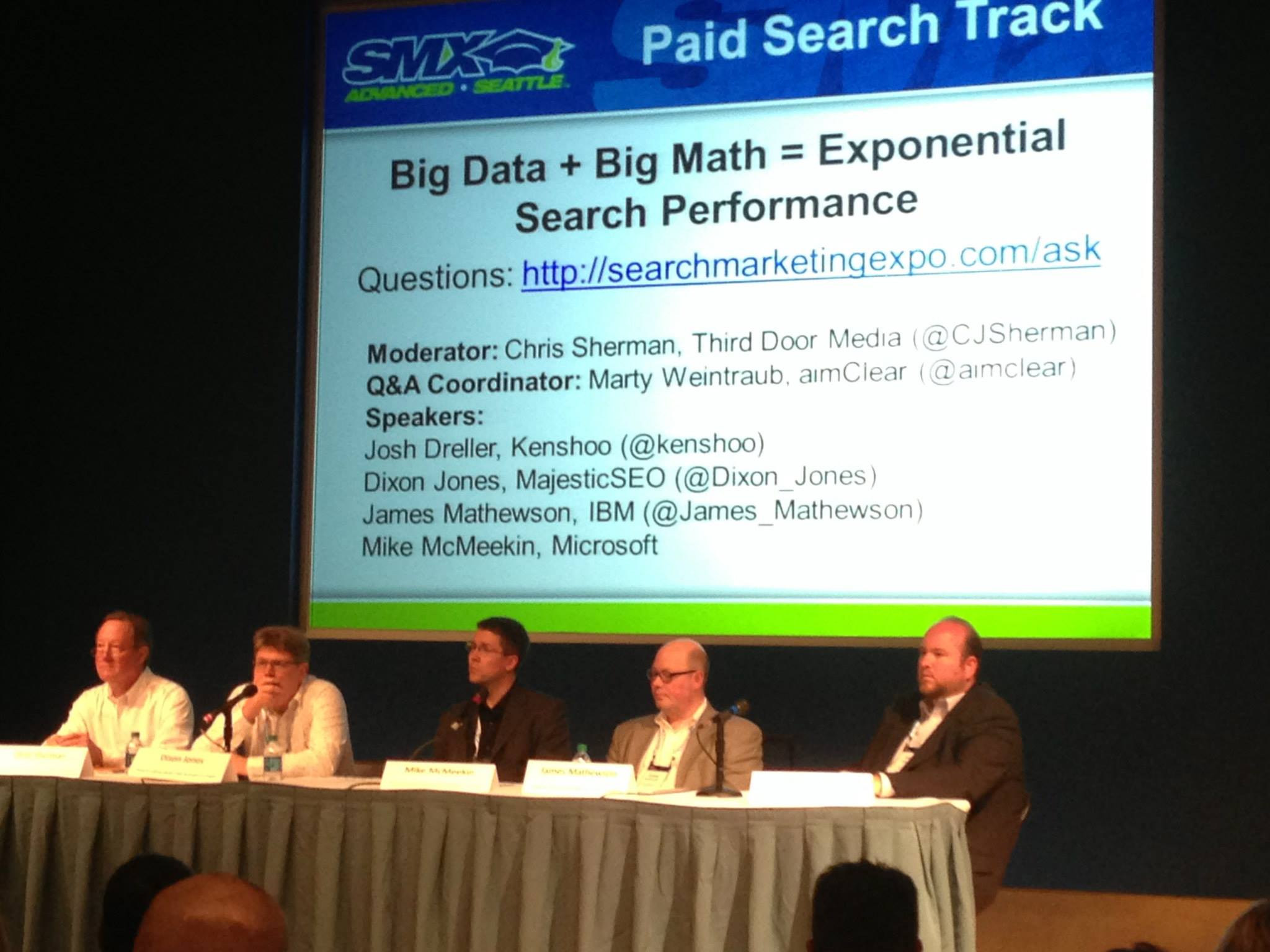 big data smx panel