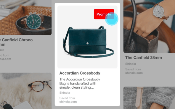 Formats publicitaires Pinterest : Épingles standard