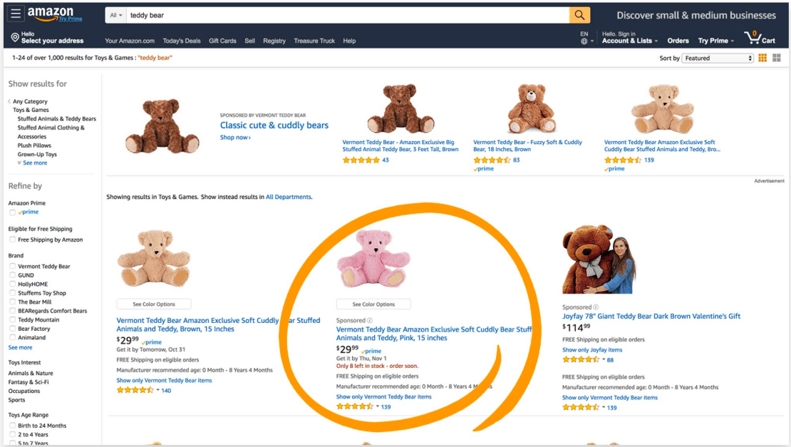 Amazon product ads are a hot topic. We’ve delved into how product-led advertising is helping fuel digital’s growth. And we’ve covered how cross-channel product advertising campaigns can increase customer engagement. Now we’ll share some tips to help make your Amazon product ads campaigns a success. Product ads are having a moment According to eMarketer, more product searches start on Amazon than anywhere else. And brands across a range of verticals—from consumer packaged goods to electronics to fashion—want in on those queries. They know they need to be visible when consumers search on Amazon, as well as other popular online retailers such as Walmart, Best Buy, Target and others, because these consumers are signaling a high intent to purchase. Ad placements in front of this audience are particularly appealing for brands, and can be quite effective. Skai data shows that monthly spend by advertisers on Amazon Advertising tripled between July and December of 2017. In 2018, Amazon’s overall advertising business more than doubled year over year, reaching $10 billion. And analysts expect a robust 50% growth this year as well. Clearly, brands are seeing good performance in this new channel— and they’re looking for scale. In order to find that scale, advertisers will have to become proficient in the three main ad units for Amazon product ads: Sponsored Products, Sponsored Brands, and Product Display Ads. Amazon Product Ads: Sponsored Products Most advertisers get started with Sponsored Products by running auto-targeted campaigns. Amazon indexes a brand’s individual Amazon Standard Identification Numbers (ASINs) and Product Detail pages and then runs machine learning algorithms against that index to select target keywords. You can take the learnings from the best-performing keywords in these campaigns and use them to seed manual campaigns. Manual campaigns on Amazon Advertising provide you with greater control over the specific products, keywords and ads you can include. It’s worth spending a little time on this point about auto-targeted campaigns and their unique ability to drive ongoing keyword discovery. As Amazon does not offer a native keyword tool, leveraging these types of campaigns to continuously “learn” from is a great way to keep seeding your exact, phrase, and broad campaigns on an ongoing basis. It’s best to earmark some small percentage of your budget for research, so you can take advantage of the queries and terms that Amazon’s systems can find for you. As of today, Amazon is still in beta with a program to extend the serving of Sponsored Products out across their display network in a syndication model. While it’s still early days, this could provide an interesting path toward more reach for advertisers. Optimization tip: Get very granular with the way you structure your Sponsored Products campaigns. Set up a separate campaign for each product, along with a set of associated keywords. You’ll have greater clarity and better control over individual optimizations at the product level. Example: You sell iPhone X cases in multiple colors and styles. With auto-targeted ads, grouping each of those variations into one campaign would result in Amazon indexing each product detail page for each variation—features, colors, styles, etc.—to seed the whole campaign. In your manual campaign, you may have separate campaigns for pink leather iPhone X case and black plastic iPhone X case. This kind of structure gives you the granularity to filter out particular colors/queries at a specific product level by not including them in your bids, or by specifying them as negative keywords. While initially, it’s tempting to go with a strategy of attracting a wide audience with a broad set of keywords across your whole iPhone X cases inventory, this won’t work as well when it comes time to optimize performance. To do that, you’ll want to narrow down the specific keywords for each product and use negative terms to exclude underperforming queries. Amazon Product Ads: Sponsored Brands Sponsored Brands are ads that include your brand logo, a headline you specify, and up to three of your products. These ads appear at the top of search results in a banner format, or in other placements below the fold, and help generate awareness for your brand and products. Eligibility is key here: If Amazon finds any one of your products to be ineligible, your campaign will be paused and your ads will not appear— and you’ll miss valuable opportunities. Your product’s eligibility for advertising is determined by a number of aspects related to the commerce experience, e.g. if the product is out of stock or is not profitable enough for Amazon. Optimization tip: Have backup ASINs for your brand in case one of your original choices becomes ineligible. In addition, be sure to pay attention to your notifications so you can react quickly to ineligibility issues and minimize campaign disruptions. For Sponsored Brands, we anticipate that the ability to create will soon be available in the API. This will allow technology platforms like Skai to really innovate on top of this ad unit, given its many moving parts—image, headline, multiple products. Amazon Product Ads: Product Display Ads Product Display Ads appear on Amazon’s product detail pages. You can target consumers by their interests or by selecting specific products (or ASINs) they are searching for. This could be your own products or those of your competitors, or even related products you think your targets might be interested in. Brands often use these ads for conquesting or defensive campaigns. Conquesting: As the name suggests, this campaign involves running ads on the detail pages of competitive products. The purpose is to entice consumers who land there to purchase your product instead. In order to be successful with this strategy, not only do your ads have to be on point but your on-page merchandising, images, reviews, pricing, etc., must be well coordinated as well. This may take some trial and error. Defensive campaigns: This strategy involves buying up ad inventory on your own product detail pages to ensure competitors aren’t able to conquest there. The trick with this strategy is to try to upsell to a later version or higher specification of your products or perhaps create product bundles to encourage consumers to spend more. While this ad unit is not used with the frequency of the previous two, it’s a great fit for certain advertisers, particularly those who are looking to lure away customers of high-priced products with lower-priced options. The future is, however, a bit unclear for Product Display Ads. Amazon is rolling out a simple display ad unit but details have not yet been shared as to where this unit might deliver. Clearly, ecommerce advertising is still growing. Brands are sorting through how Amazon product ads work in conjunction with traditional search, social and display campaigns. If you’re already using Skai Ecommerce to manage your Amazon campaigns, your Skai representative helps you implement these tips and optimize your performance. If you’d like to learn about the Skai Ecommerce platform, contact us for a demo today!