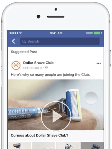 facebook video ad