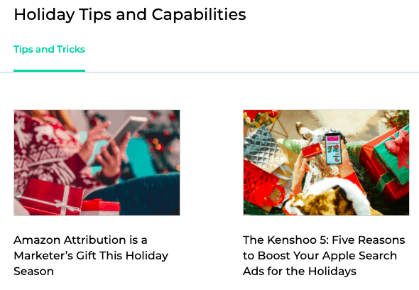 holiday marketing resource center