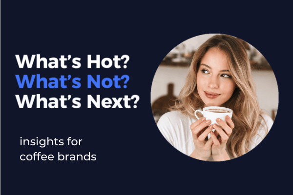 woman drinking coffee