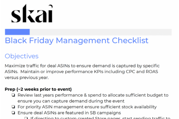 skai black friday amazon ads checklist fb