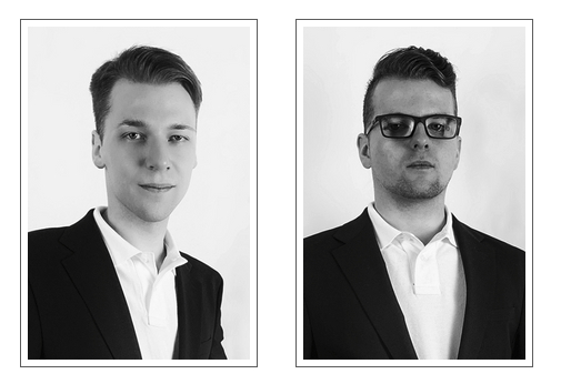 Les fondateurs d'Elirius Paid social marketers Toni Liedtke et Max Schöbel.