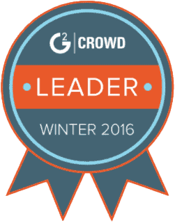 G2 Crowd Leader Award-Abzeichen von 2016